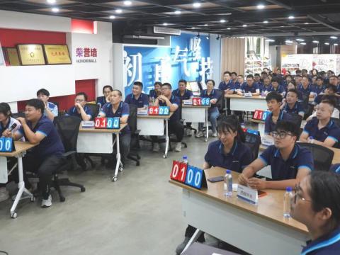 人人讲清静，，，个个会应急--流通生命通道|pp电子电气举行清静月活动